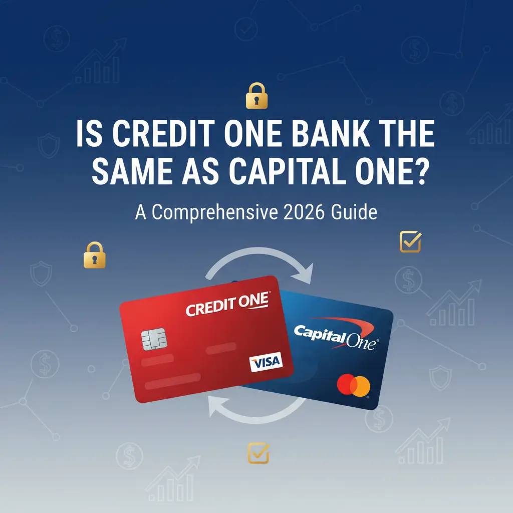 Is Credit One Bank the Same as Capital One